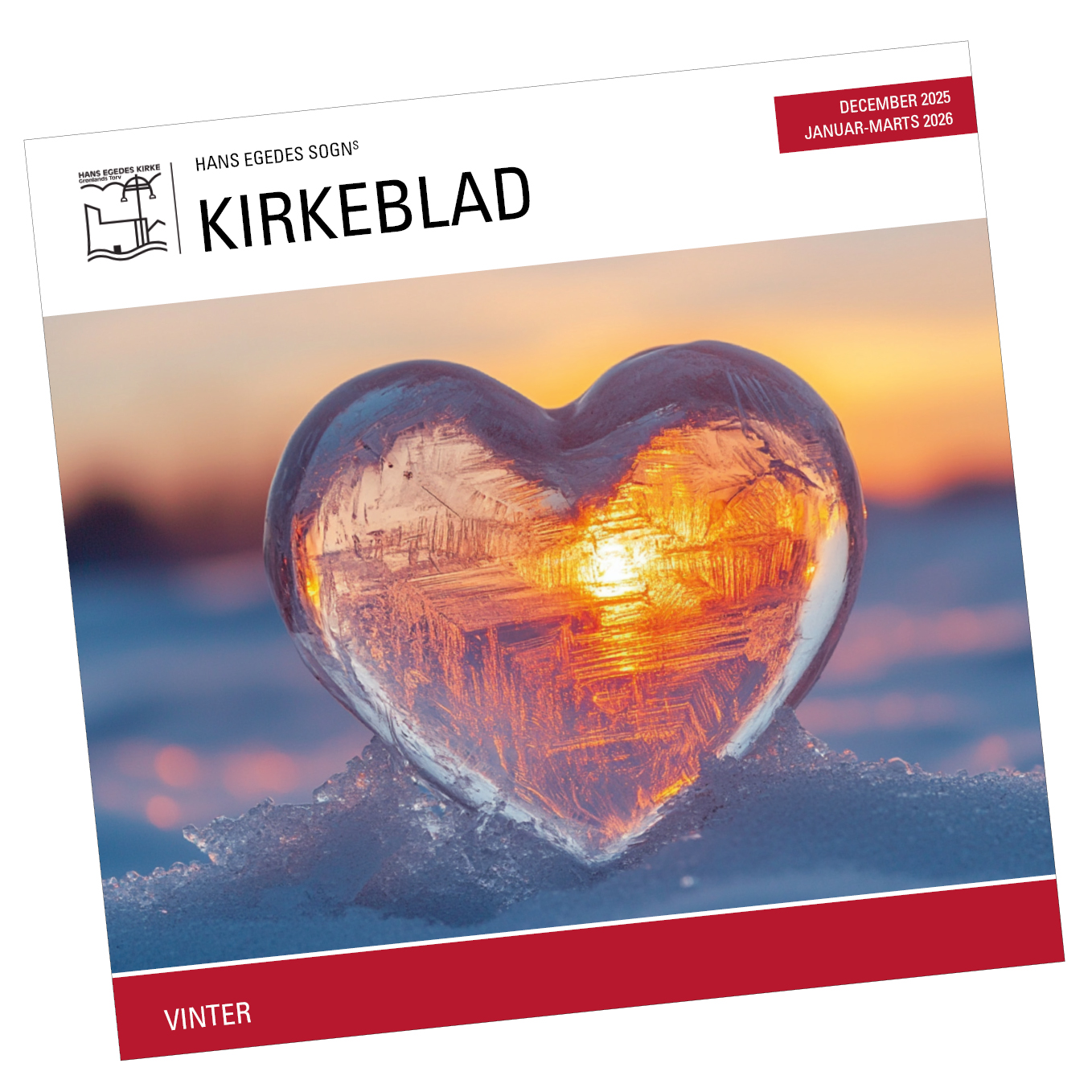 Kirkeblad for perioden december 2025 - marts 2026